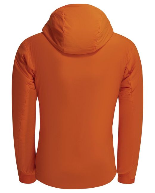 Arc'teryx Orange "Proton Lt" Technical Jacket for men