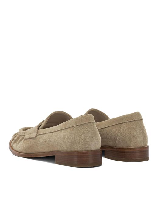 Strategia Brown Leather Loafers