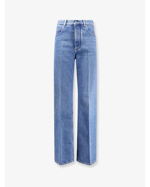 Bottega Veneta Blue Flared Cotton Jeans