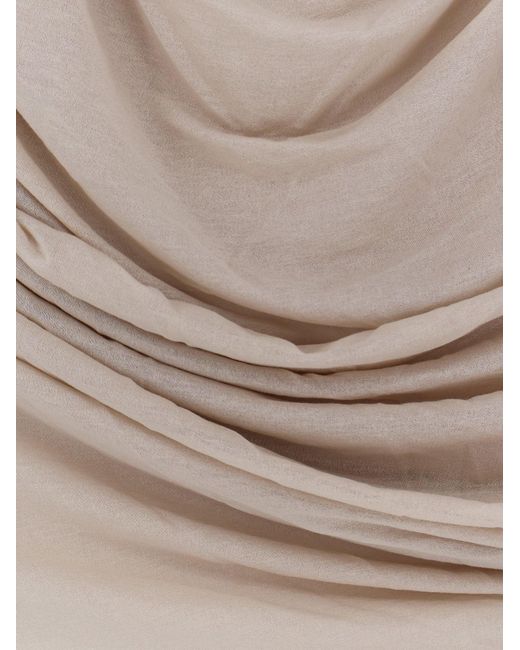 Soeur Gray Cotton Crêpe Top