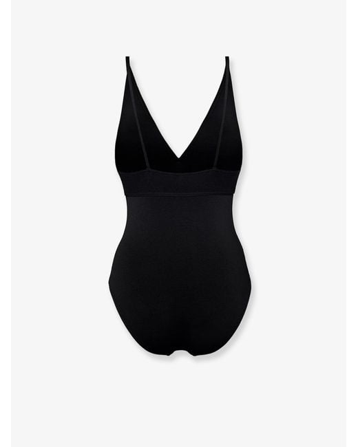 Eres Black Larcin Lycra One Piece Swimsuit