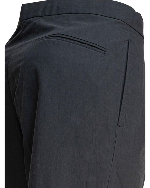 Beams Plus Gray Travel Comfort Trousers for men