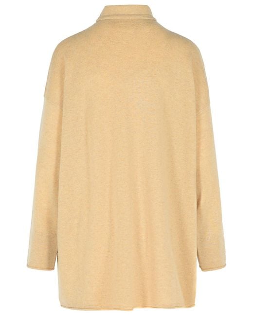 Max Mara Natural 'Oder' Cashmere Turtleneck Sweater