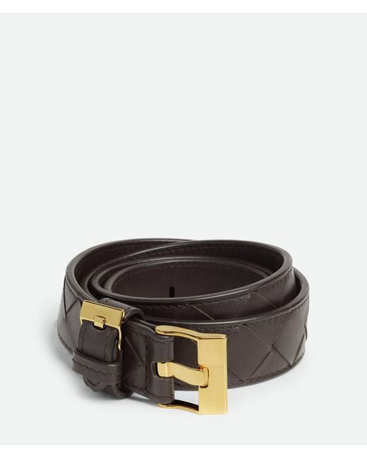 Bottega Veneta Black "Watch" Belt