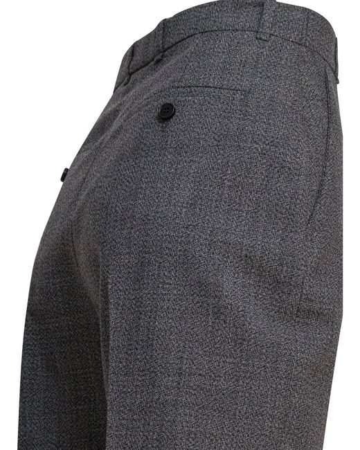 McQueen Blue Wool Pants