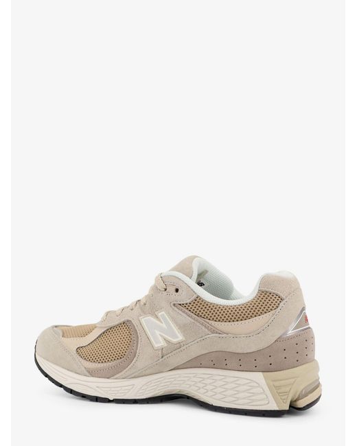 New Balance White Sneakers 2002R Suede for men