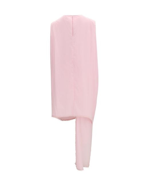 Jacquemus Pink Traversin Layered Dress