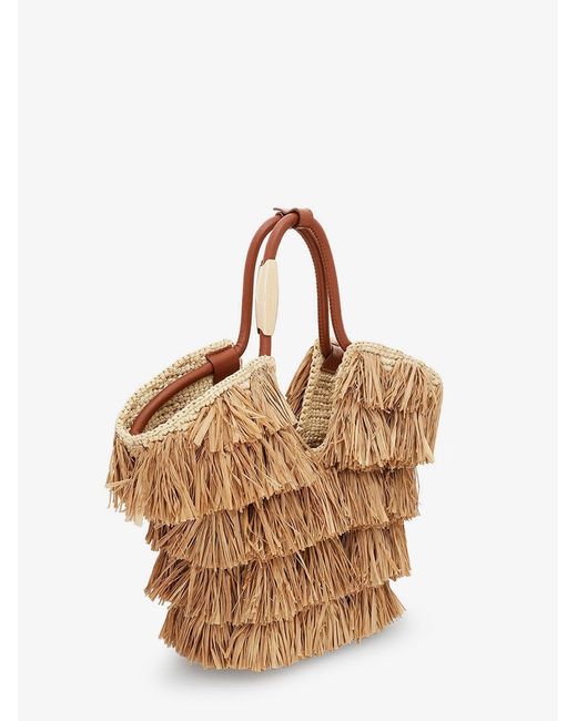 Zimmermann Brown Golden Time Crossbody Bag With Fringe