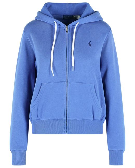Polo Ralph Lauren Blue Classic Cotton Blend Sweatshirt