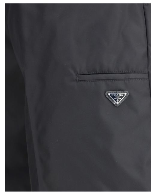 Prada Gray Pants for men