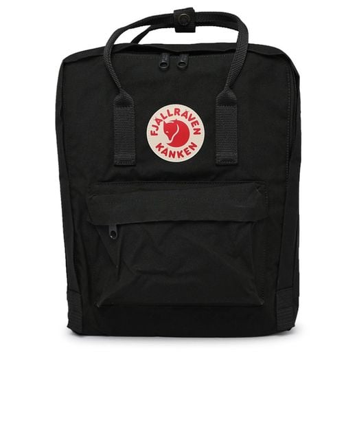 Fjallraven Black Vinylon Backpack