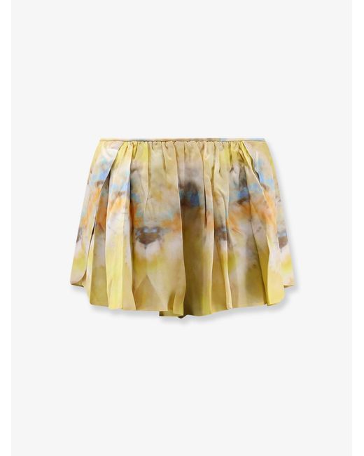Women's Metallic Micro Shorts Alchemy Silk