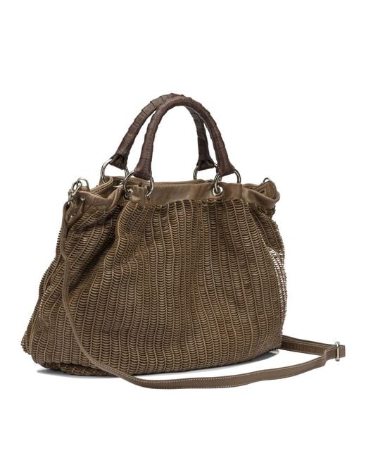 Giancarlo Nevola Brown Handbags Beige