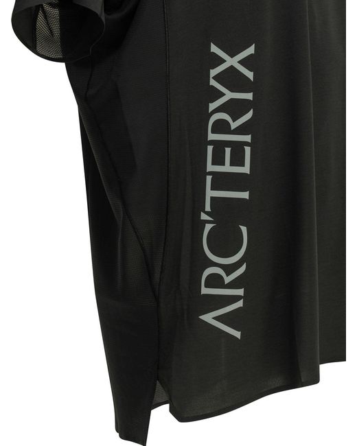 Arc'teryx Black Norvan Round Neck T-Shirt for men