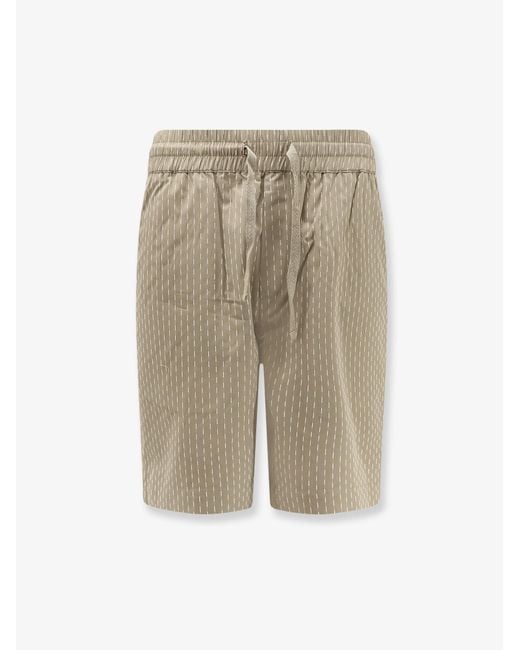 Woodbird Natural Bermuda Shorts Cotton for men