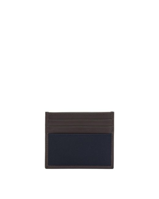 Prada Blue Re-Nylon "Speedrock" Card Holder for men