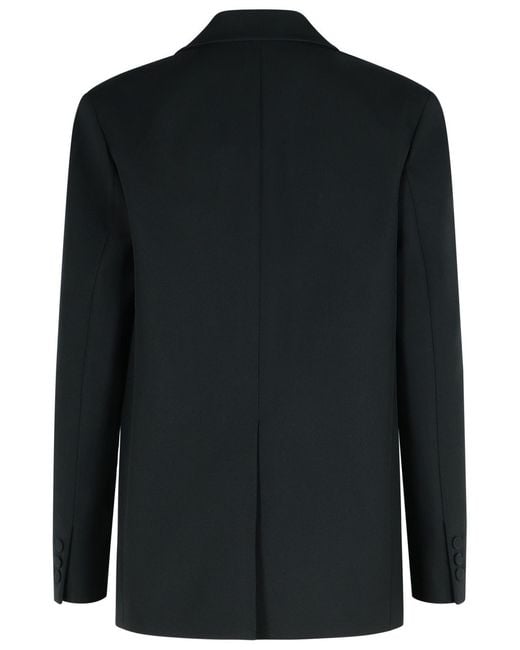 ANDAMANE Black 'Guia' Polyester Blazer