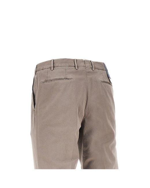 Santaniello Gray 'Evoluto' Stretch Twill Pants for men