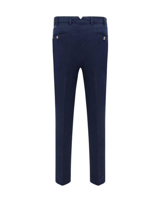 Brunello Cucinelli Blue Pants & Shorts for men