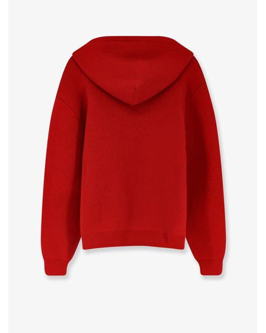 Céline Red Cashmere And Wool Blend Sweatshirt for men
