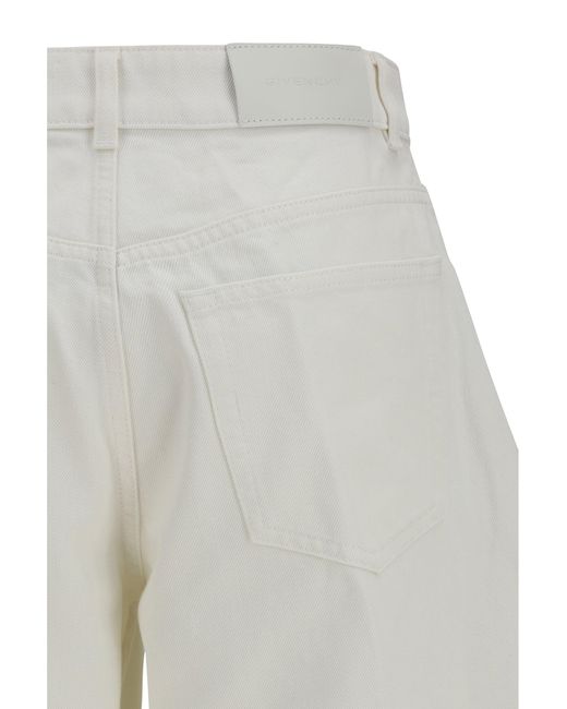 Givenchy White Denim Jeans