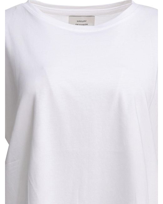 Loulou de Saison White Basiluzzo T-Shirt