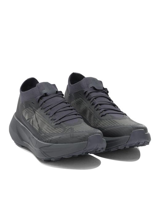 Arc'teryx Gray "Silan 2" Low Top Sneakers