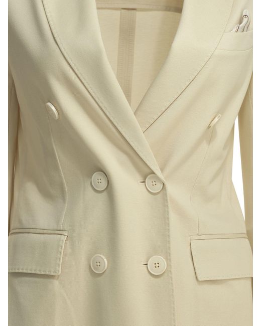 Circolo 1901 Natural Cotton Elastane Jacket