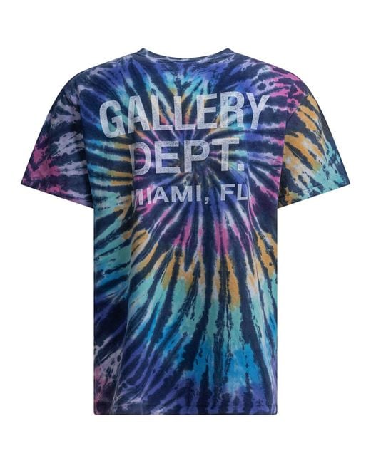 GALLERY DEPT. Blue "Miami" T-Shirt for men