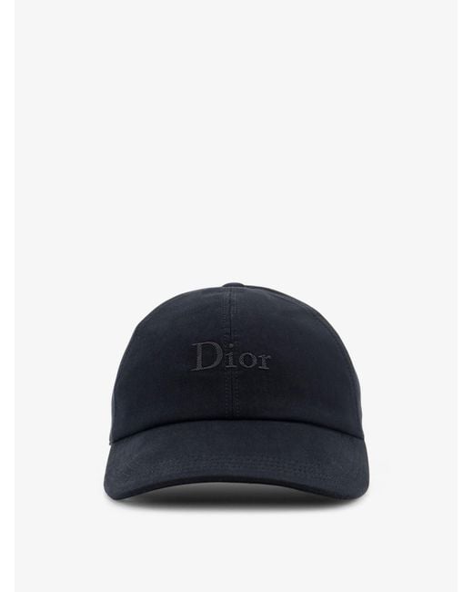 Dior Blue Dior Dior Crafty Cotton Hat for men