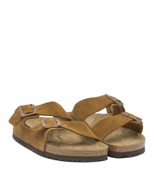 Birkenstock Brown Eva Arizona Sandals for men