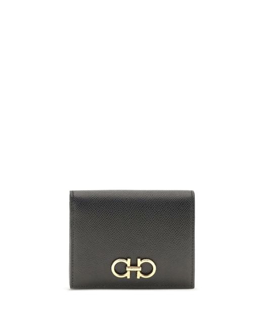 Ferragamo Gray Calfskin Wallet