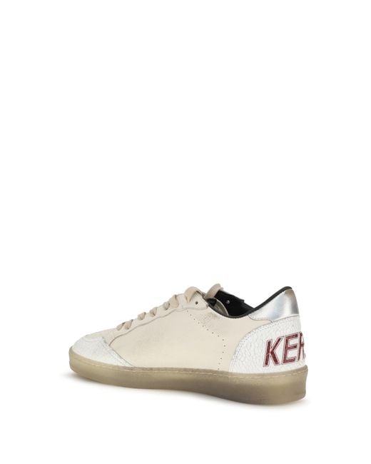 Golden Goose Deluxe Brand White Ball Star Sneakers for men