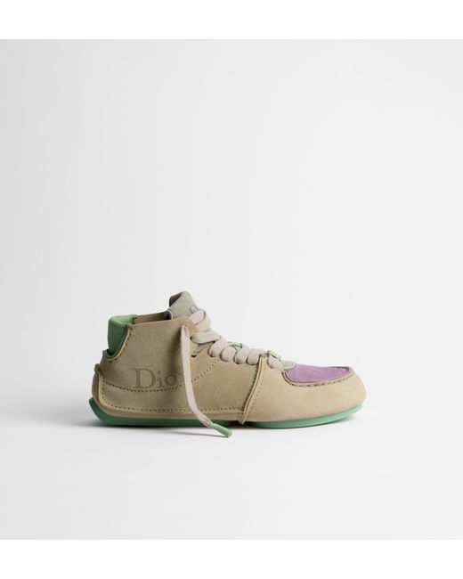 Dior Natural Roadie Lace Up Ankle Boots for men