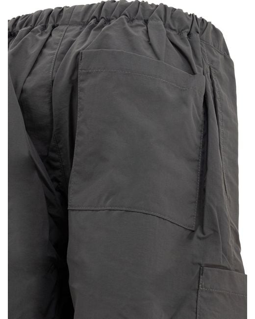 GR10K Gray Short With Drawstring Waist Shorts for men