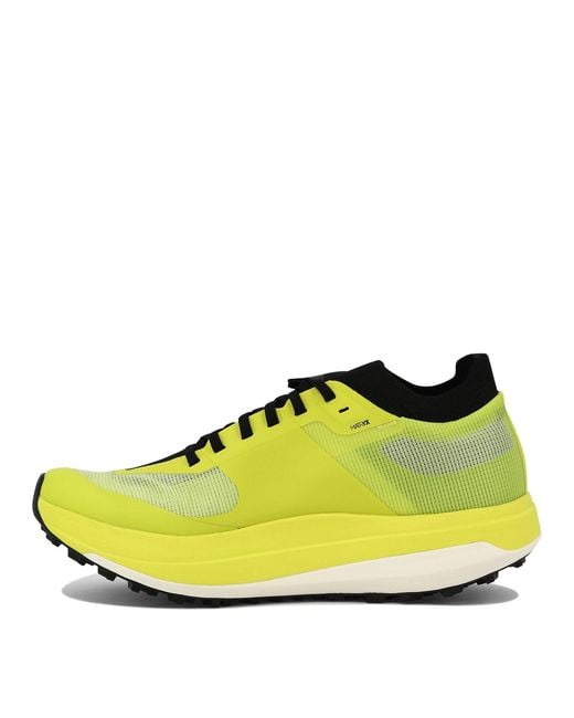 Arc'teryx Yellow "Sylan Pro" Sneakers for men