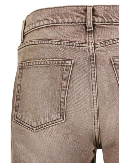 Our Legacy Gray Carlson Cut Clay Breeze Wash Jeans for men