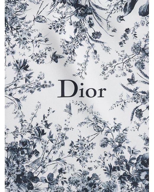 Dior Blue Dior Silk Foulard