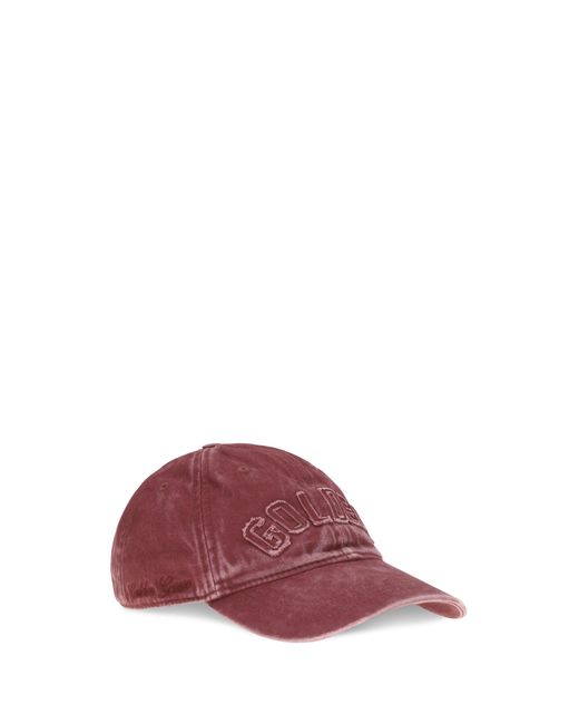 Golden Goose Deluxe Brand Red Journey Baseball Cap