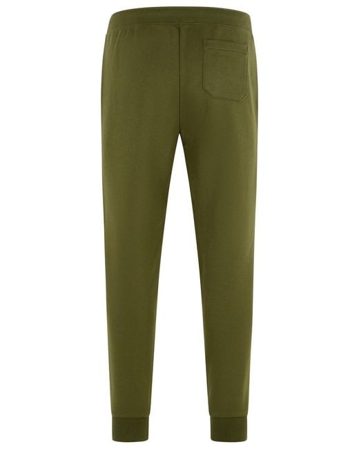Polo Ralph Lauren Green Cotton Blend Pants for men