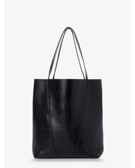 Chloé Black Spin Leather Shoulder Bag