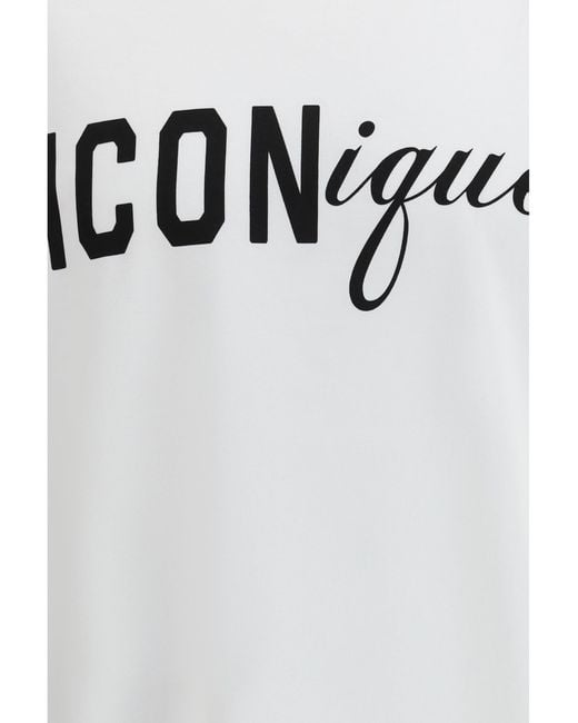 DSquared² White T-Shirt for men