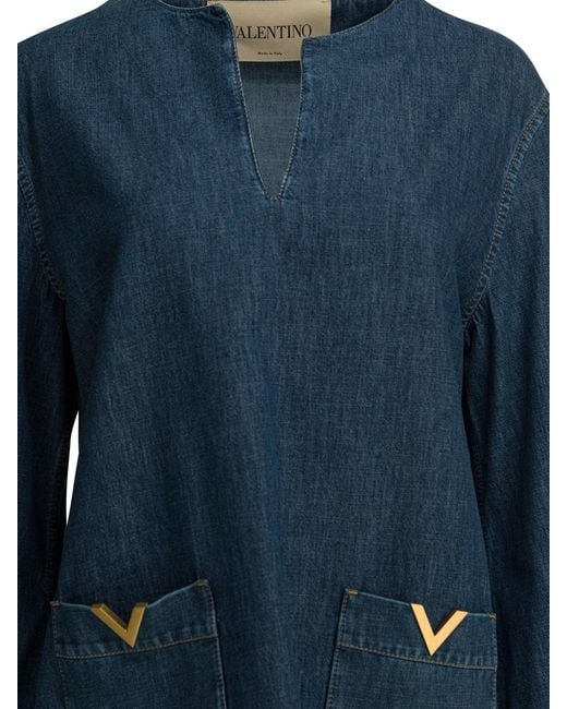 Valentino Blue Dresses