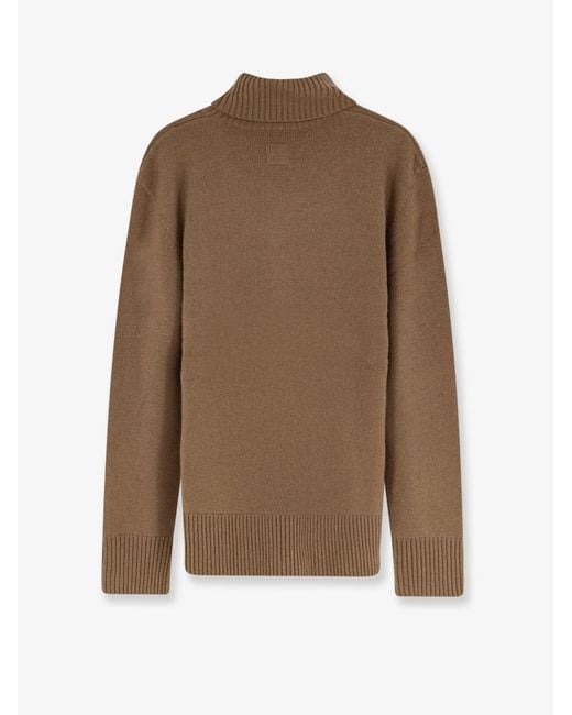 Totême Brown Cashmere Turtleneck