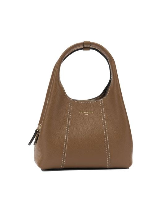 Women's Brown Leather Handbag