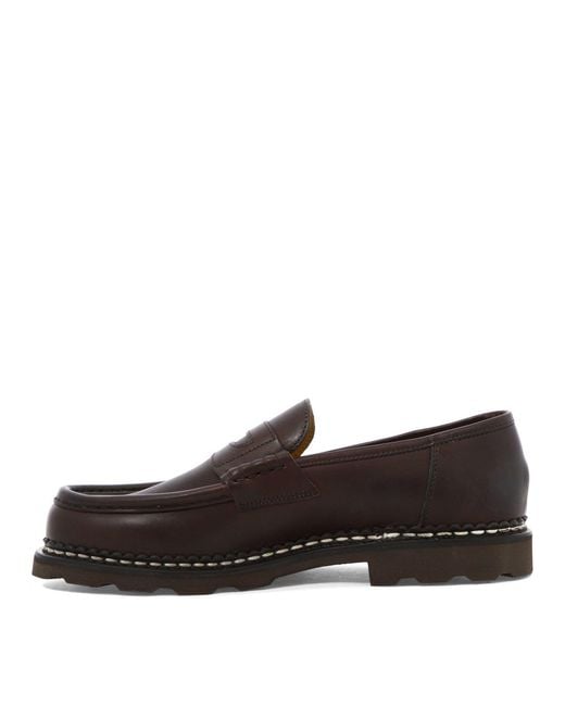 Paraboot Brown "Reims" Loafers for men