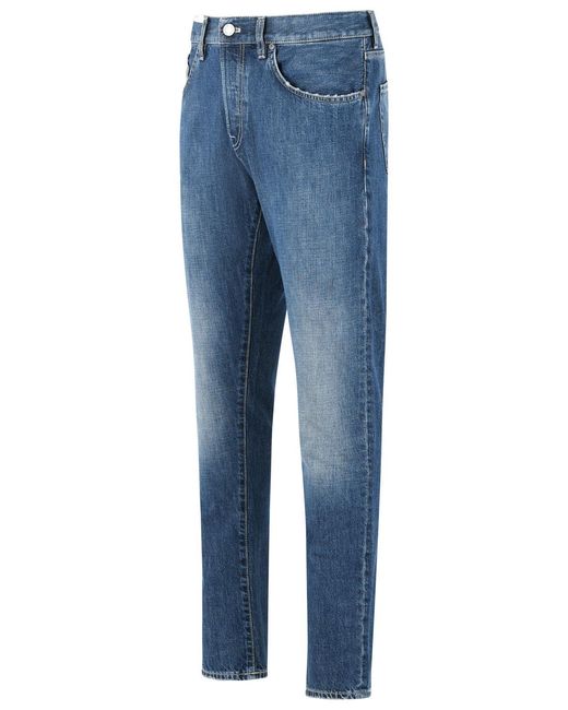 Pt05 Blue 'Breakbeat' Denim Jeans for men