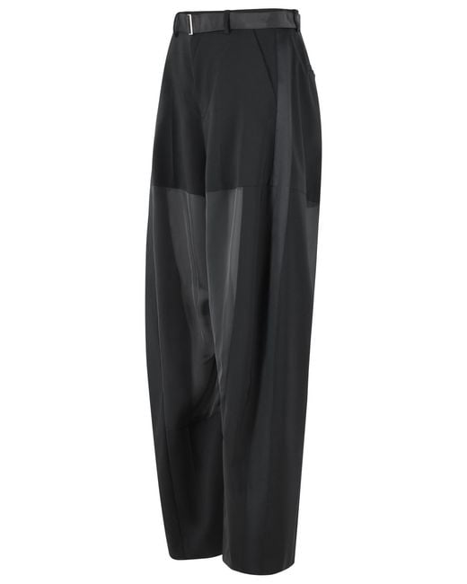 Sacai Black Wool Pants