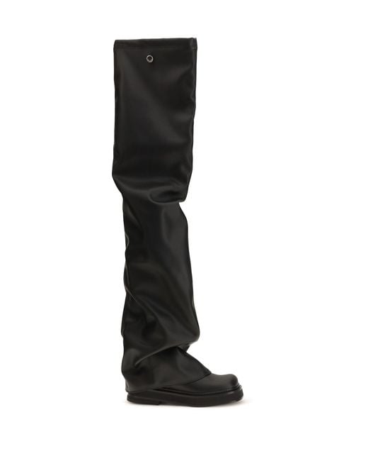 The Attico Black Robin Extra-Long Boots