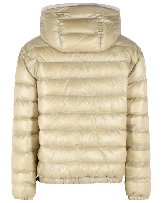 Moncler White 'Berguns' Reversible Bomber Jacket for men